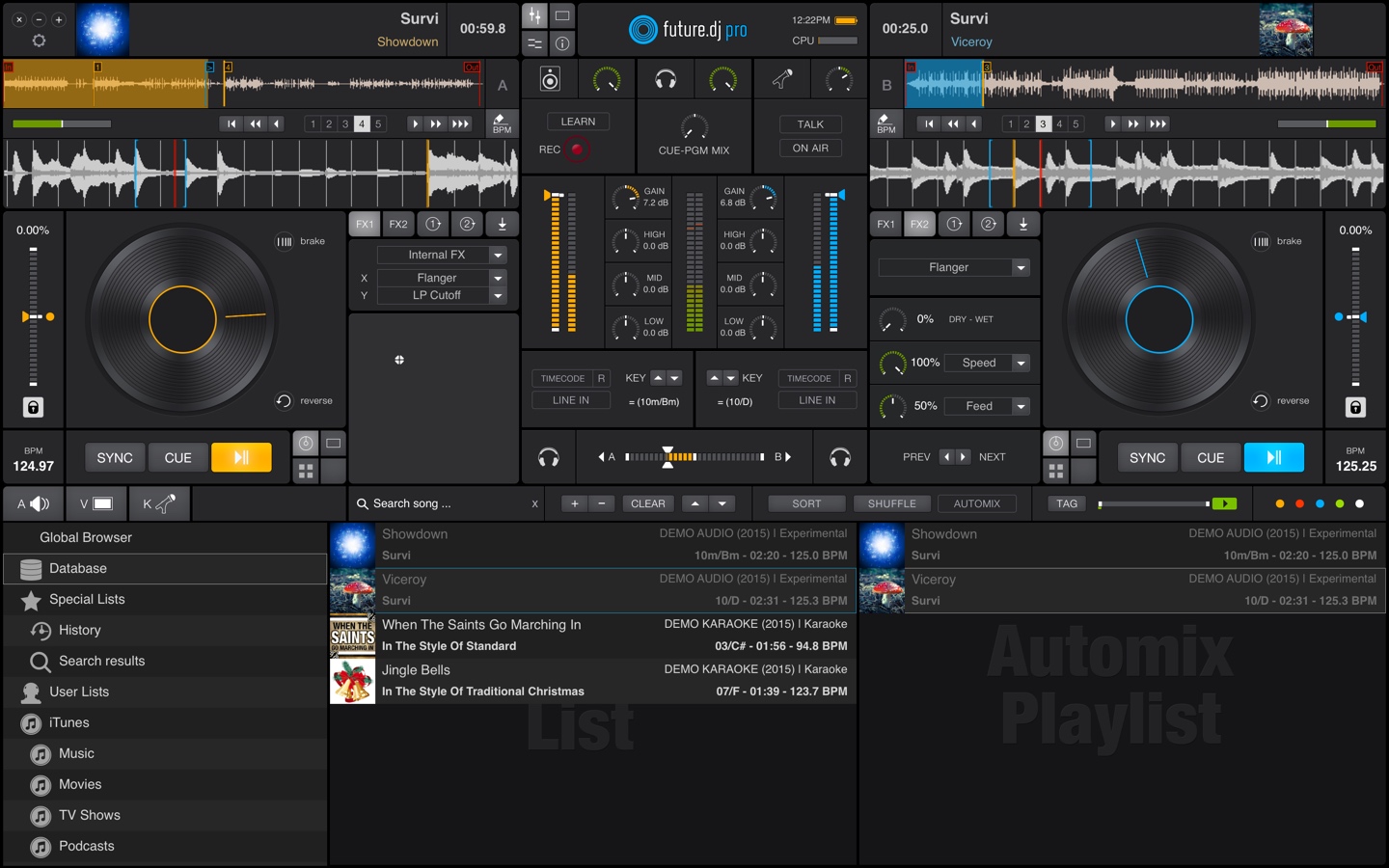 future.dj pro 1.2.0 screenshot