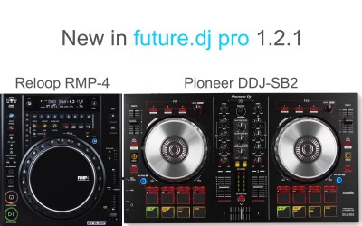 future.dj pro 1.2.1 with new Reloop and Pioneer controllers