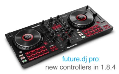 future.dj pro 1.8.4 with new Numark controllers