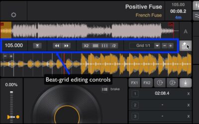 Beats, Bars and Beat-Grid Editing in future.dj pro 2.1