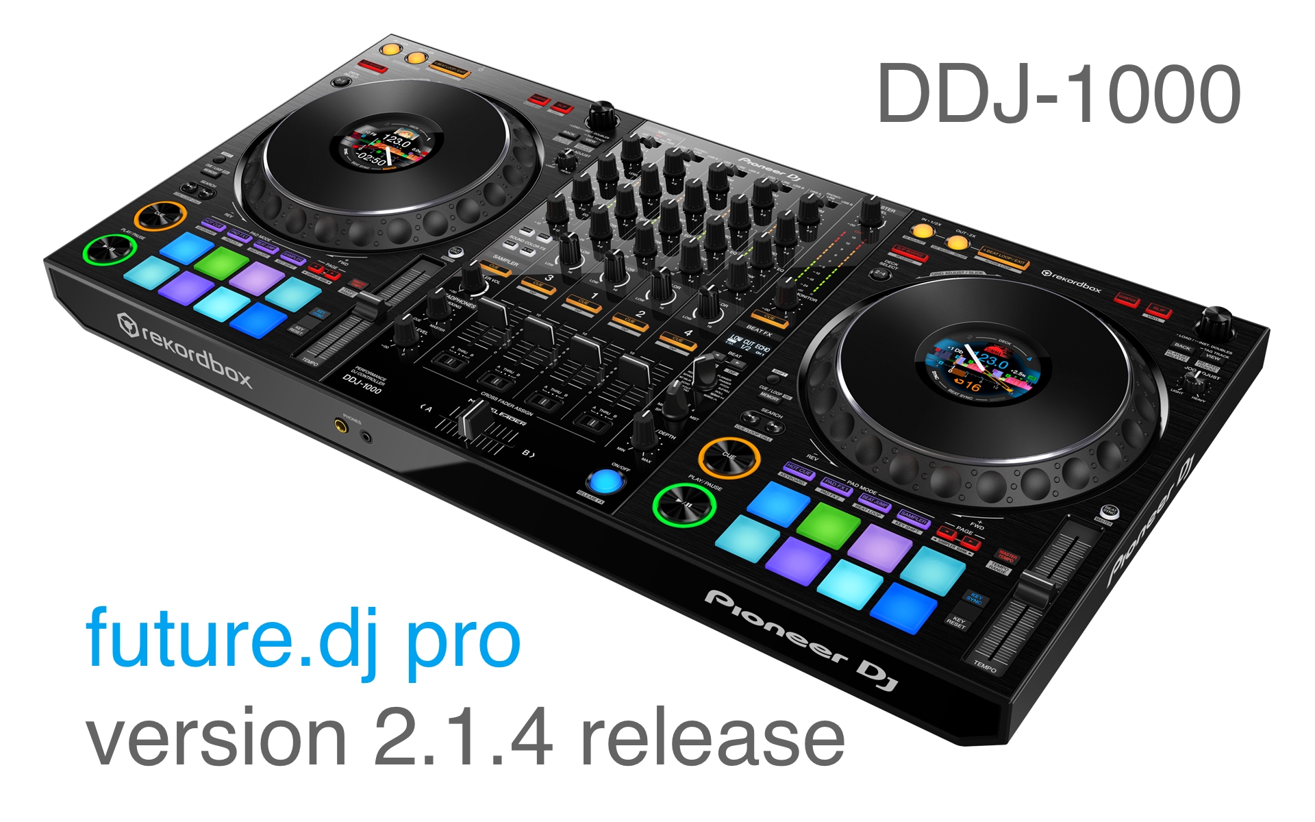 Pioneer DDJ-1000 / 1000SRT, DDJ-800 in future.dj pro 2.1.4 Pioneer DDJ-1000 / 1000SRT, DDJ-800 in future.dj pro 2.1.4