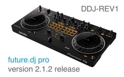 Pioneer DDJ-REV1, DDJ-400, DDJ-200 in future.dj pro 2.1.2